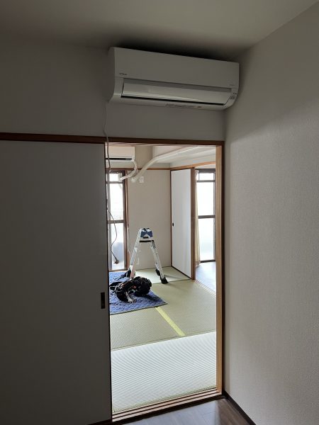 マンションの間取りで真ん中の部屋にエアコン取付！ | マーブルスタイル