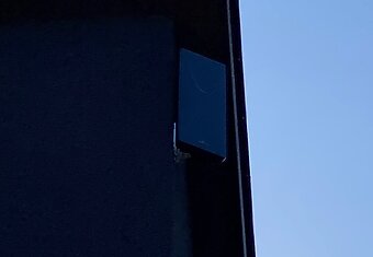フラットアンテナ取付工事のイメージ